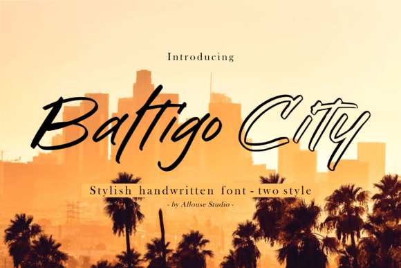 Baltigo City: A Handwritten Font That Elevates Digital Branding