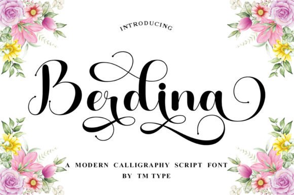 Berdina: The Script Font That Makes Your Campaign Feel Human