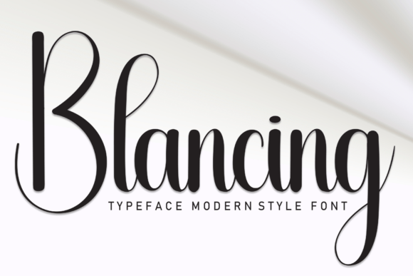 Blancing: A Sweet Handwritten Font for Brand Warmth