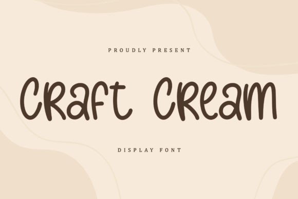 Cream Craft: A Premium Script Font for Polished Branding