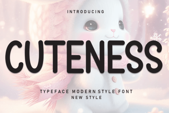 Cuteness Handwritten Font for Crafters & Sellers