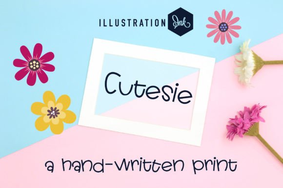 Cutesie: A Script Font for Digital Design