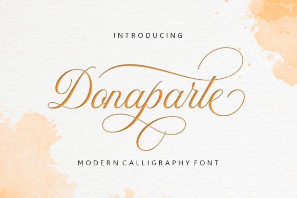 Donaparte: The Handwritten Font That Elevates Your Digital Brand