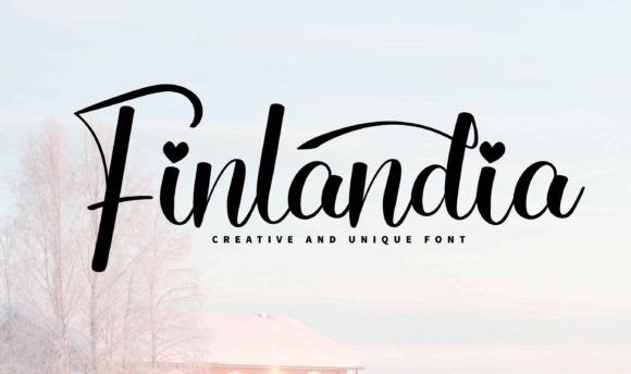 Finlandia: A Sweet Handwritten Font for Digital Branding