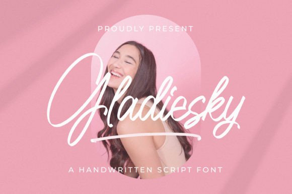 Gladiesky: A Bold Handwritten Font for Branding Projects