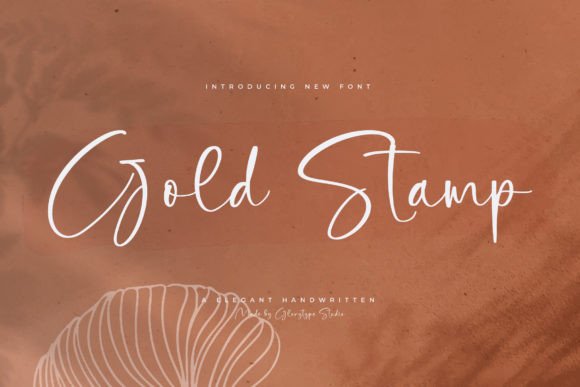 Gold Stamp: A Romantic Script Font for Scroll-Stopping Brand Content