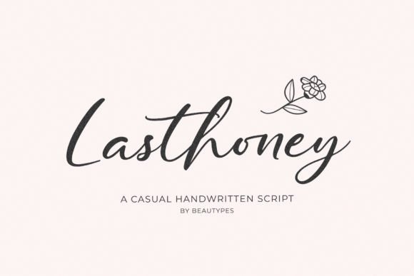 How Lasthoney Elevates Digital Branding with Elegant Script