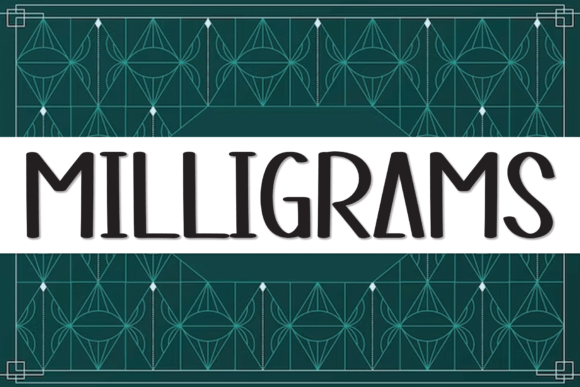 Milligrams: A Handwritten Font That Breathes Life Into Your Creations