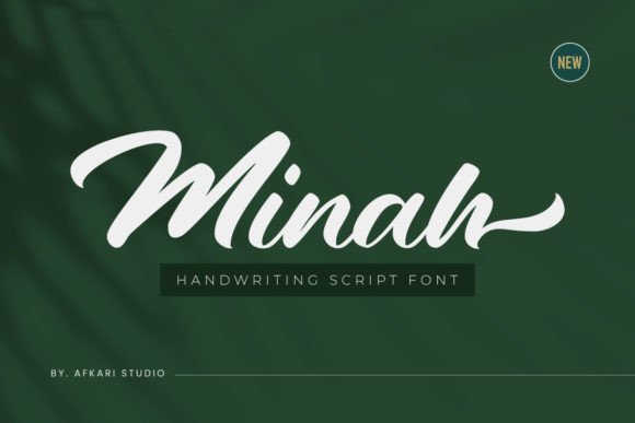 Minah: A Modern Handwriting Script Font That Feels Like You