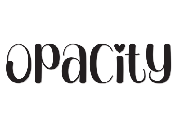 Opacity: A Font That Elevates Your Brand