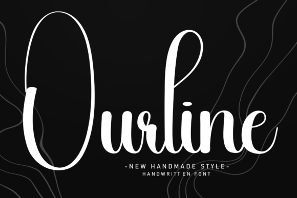 Ourline: A Sweet, Friendly Handwritten Font for Real Business Branding