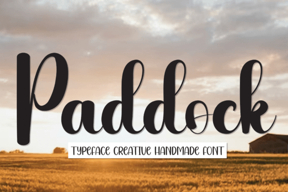 Paddock: A Handwritten Font That Adds Personality to Web Design