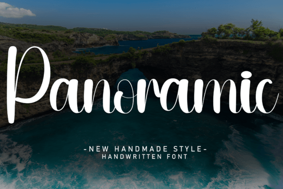 Panoramic: A Sweet Handwritten Font for Makers