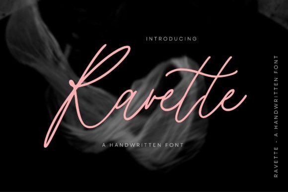 Ravette: A Refined Script Font for Digital Branding