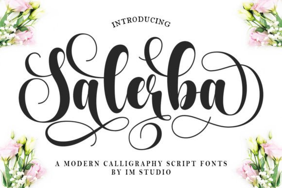 Salerba: A Script Font with Heart and Character