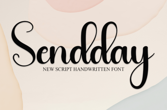 Sendday: A Handwritten Font for Editorial Warmth and Readability