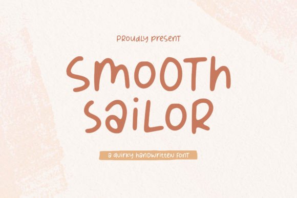 Smooth Sailor: A Playful Handwritten Font for Digital Branding