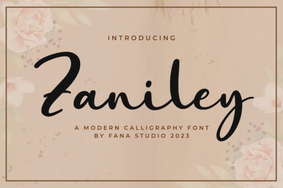 Zaniley Script: The Font That Elevates Your Campaigns